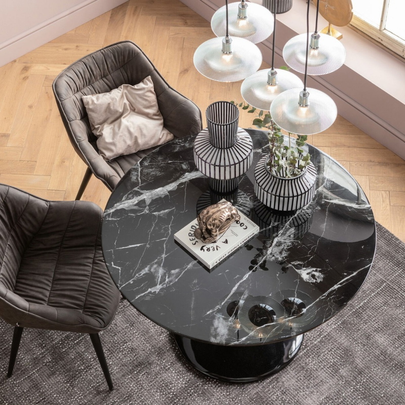 Kare Design Eetkamerstoel Thelma Grijs