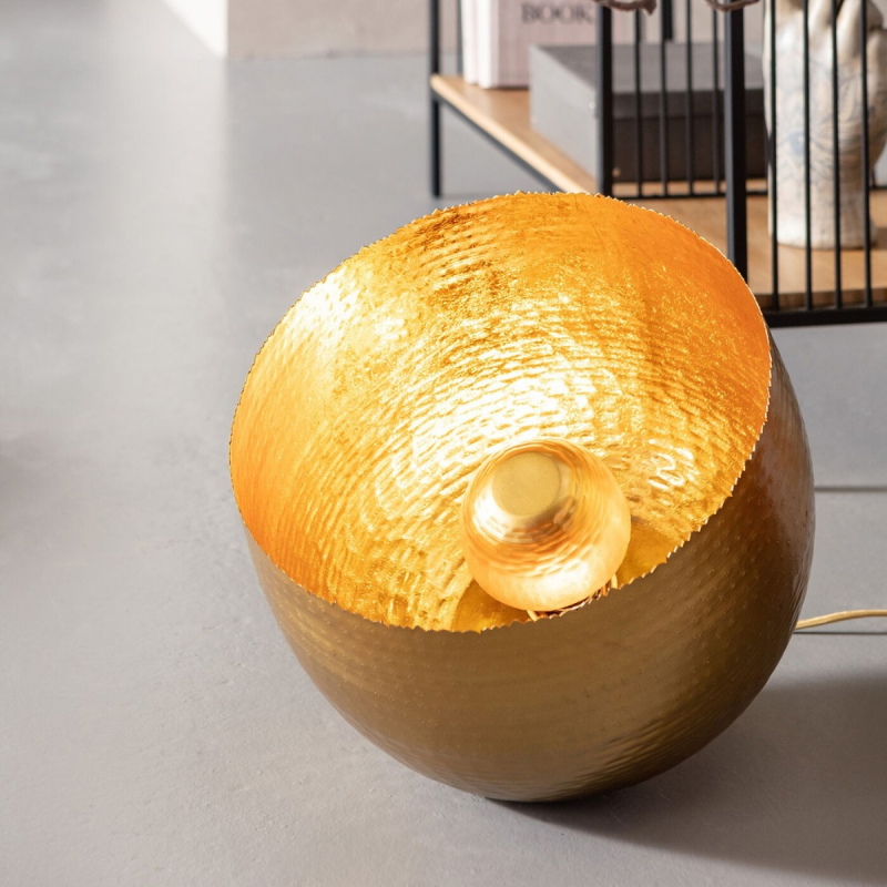 Kare Design Vloerlamp Apollon Goud Ø35cm