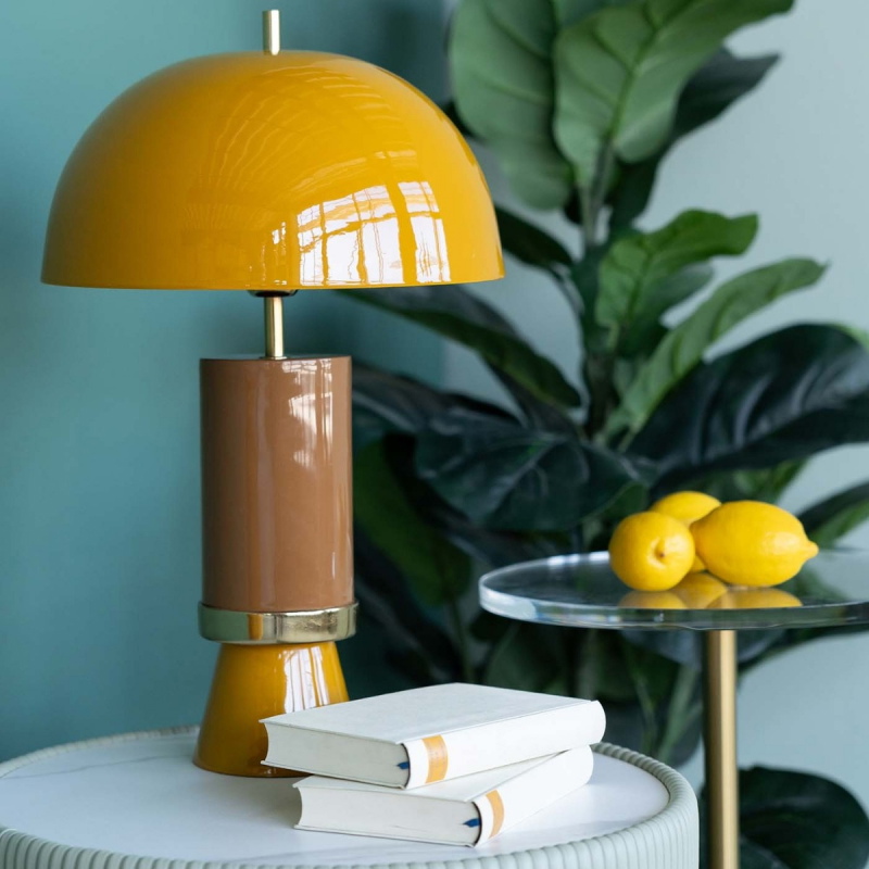Kare Design Tafellamp Josy Geel