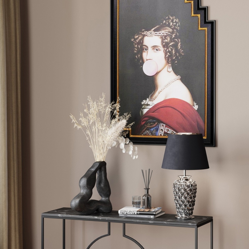 Kare Design Tafellamp Rose Zilver