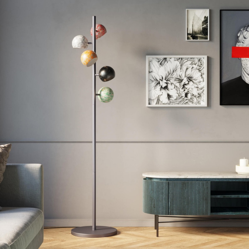 Kare Design Vloerlamp Calotta Antico 5-Lichts