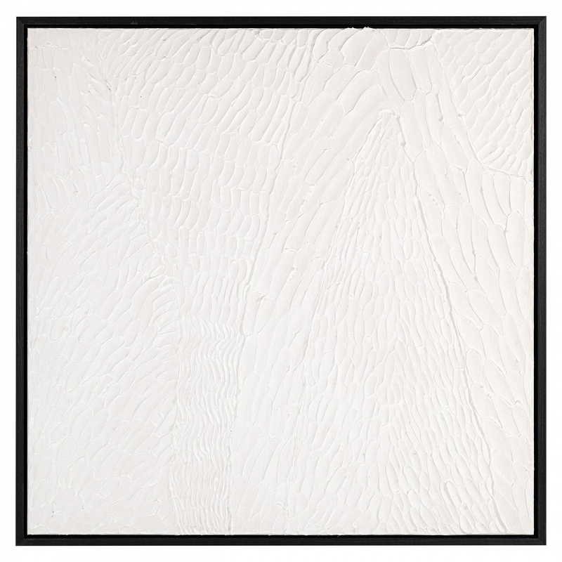 Richmond Wanddecoratie Janell Wit 80x80cm