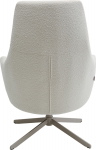 Kare Design Draaifauteuil Mimi Crème