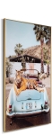 Coco Maison Fotoschilderij Tiger King 90x140cm