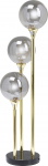 Kare Design Tafellamp Al Capone Goud 3-Lichts
