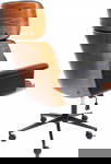Kare Design Bureaustoel Check Out Zwart