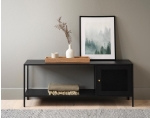 Kast Malibu Zwart 1 Deur W120 cm - Giga Living