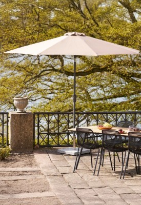 House Nordic Parasol Houston Zand 300cm