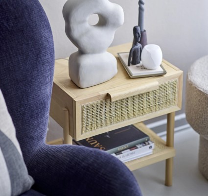 Bloomingville Manon Bijzettafel Naturel Pine