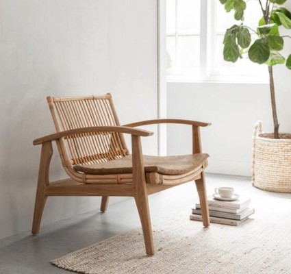 Must Living Fauteuil Marvin Teakhout Rotan
